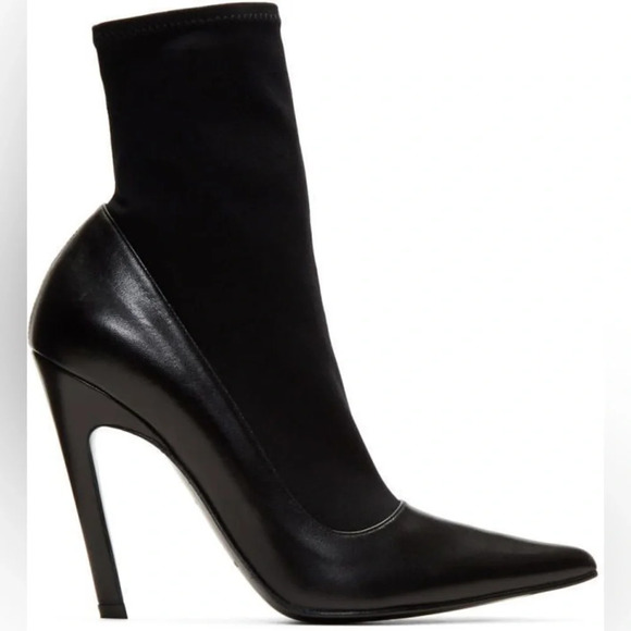 FINAL PRICE Balenciaga Leather Ankle Sock Boots - Picture 1 of 15